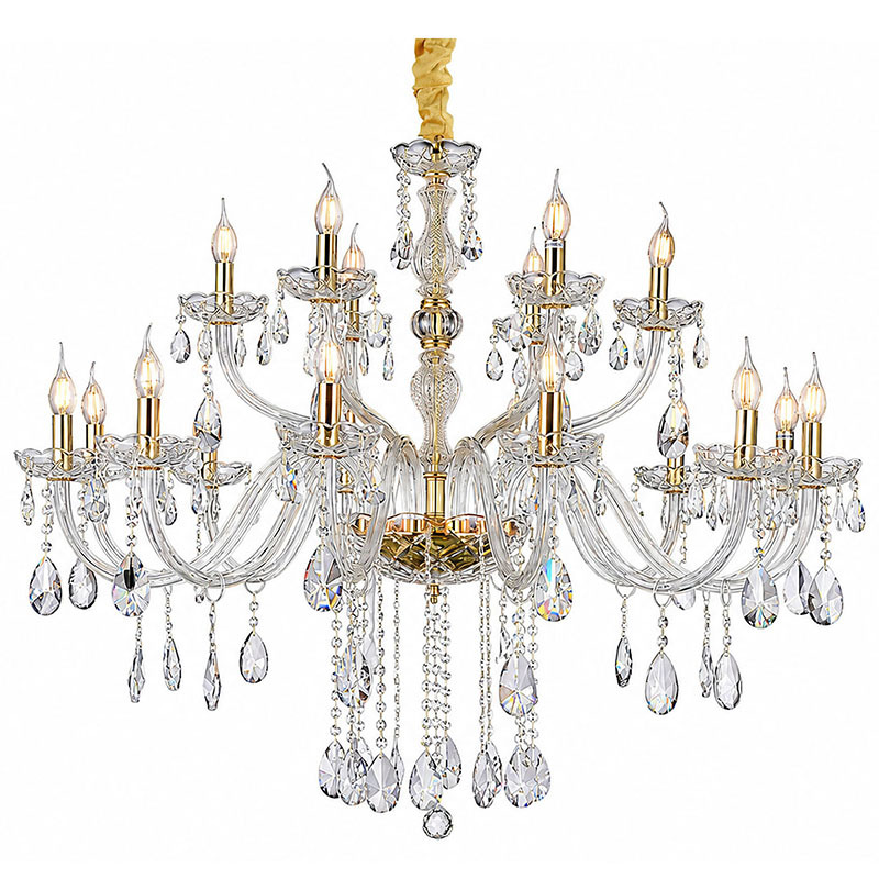 Bromley Crystal 18-Light Chandelier