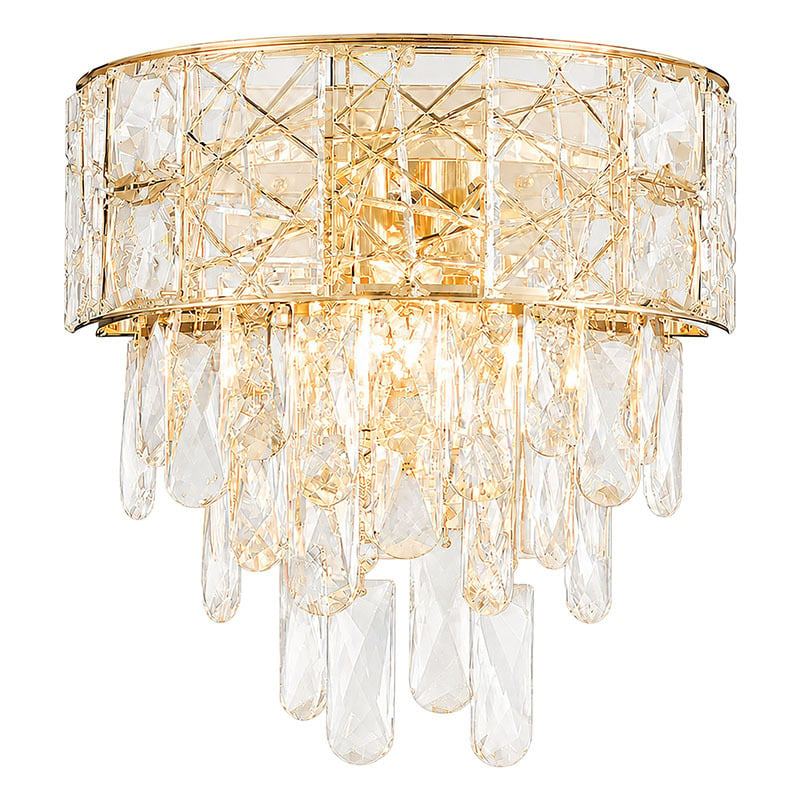 Finley Crystal 2-Light Wall Sconce