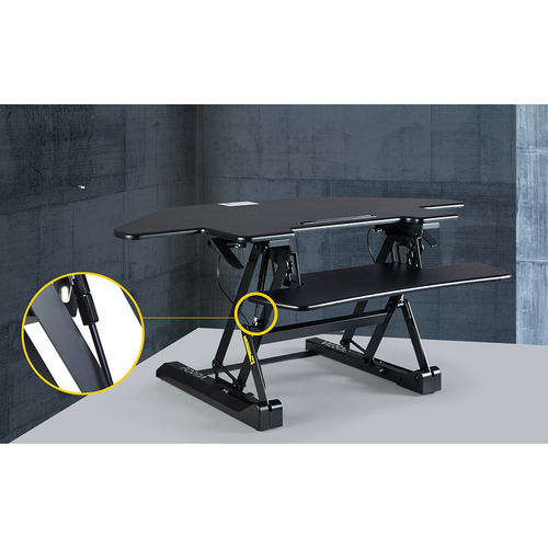 Fortia Adjustable Corner Desk Riser