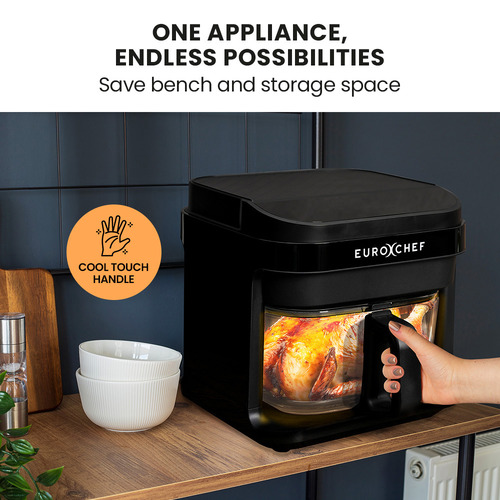 Black 6.5L Air Fryer