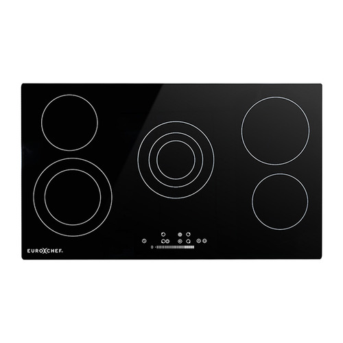 90cm Ceramic Glass 5 Zone Cooktop
