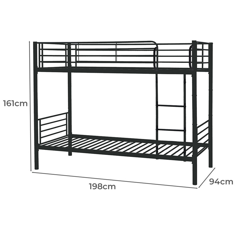 Grey Kingston I Single Bunk Bed