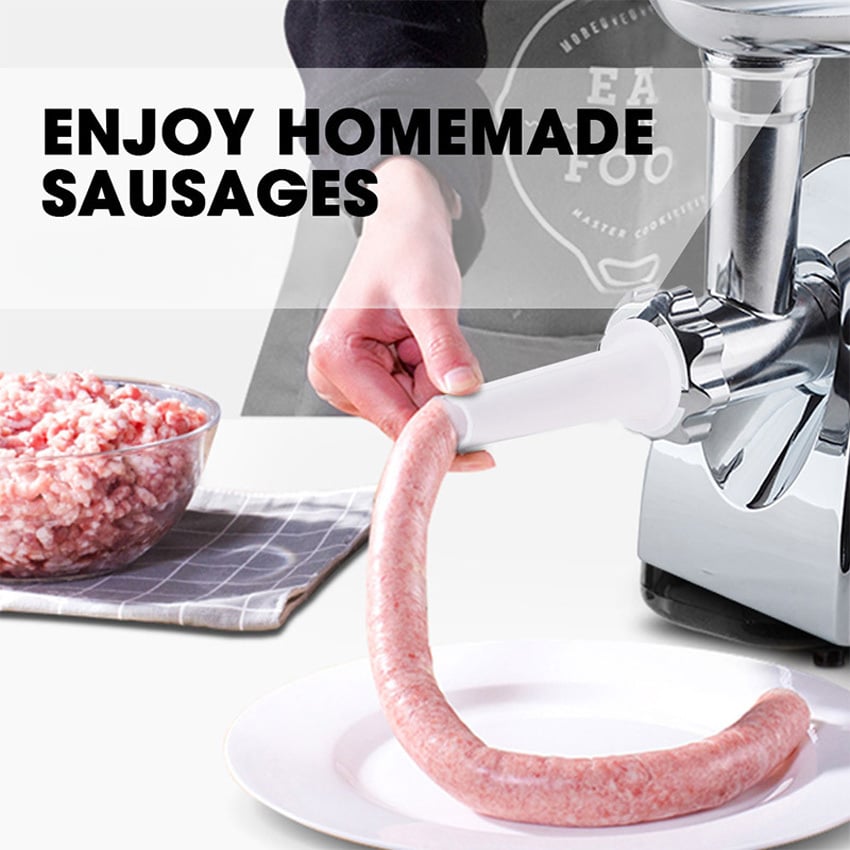 EuroChef Electric Stainless Steel Meat Grinder