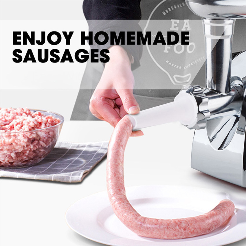 EuroChef Electric Stainless Steel Meat Grinder