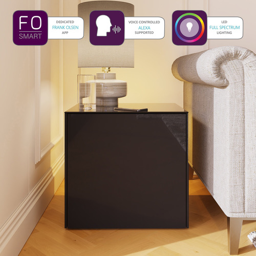Intel Lamp Table with Smart LED & Wireless Charger