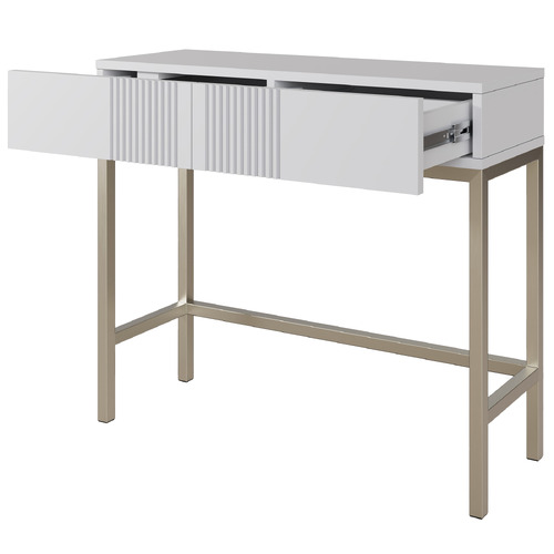 Iona Console Table with Smart LED & Wireless Charger