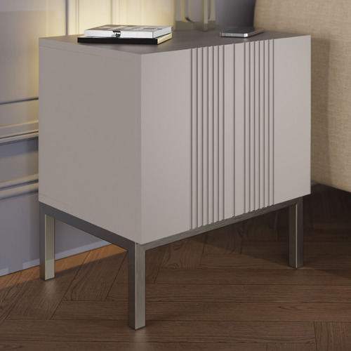Iona Lamp Table with Smart LED & Wireless Charger