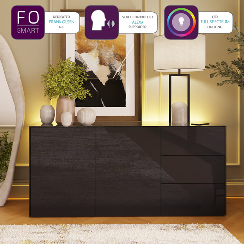 Intel Sideboard with Smart LED & Wireless Charger