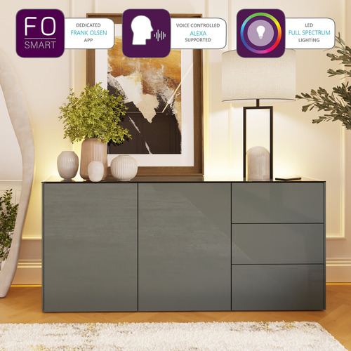 Intel Sideboard with Smart LED & Wireless Charger