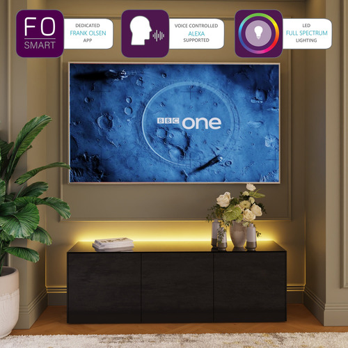Intel TV Cabinet with Smart LED & Wireless Charger