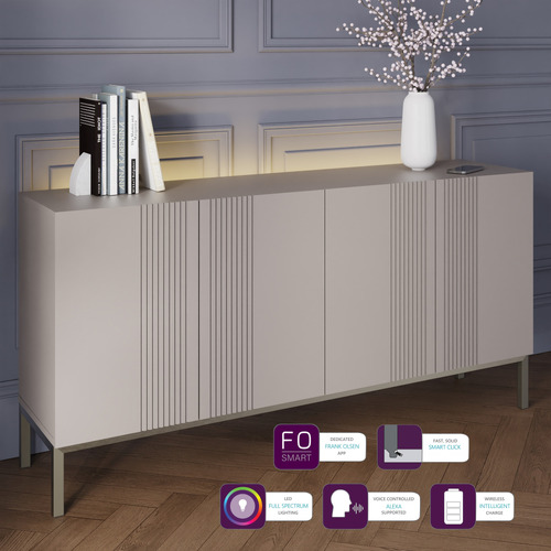 Iona Sideboard with Smart LED & Wireless Charger