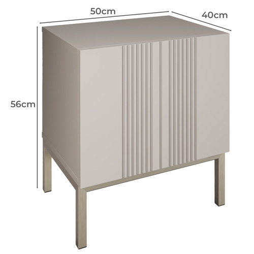 Iona Lamp Table with Smart LED & Wireless Charger