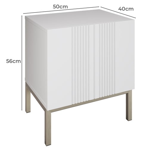 Iona Lamp Table with Smart LED & Wireless Charger