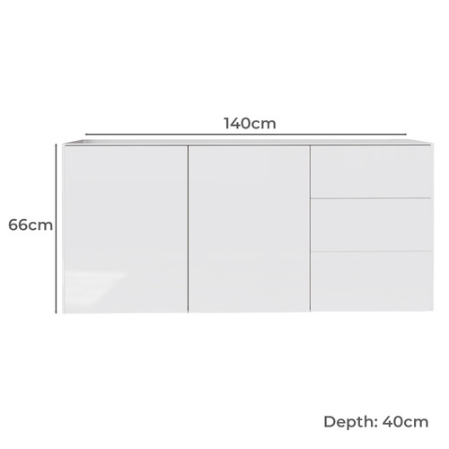 Intel Sideboard with Smart LED & Wireless Charger