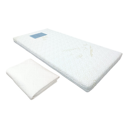 2 Piece Lucas Compact Cot & Compact Cot Foam Mattress