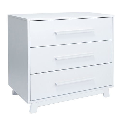 Sweet Pea 3 Piece Emma Chest of Drawers, Cot & Mattress Set