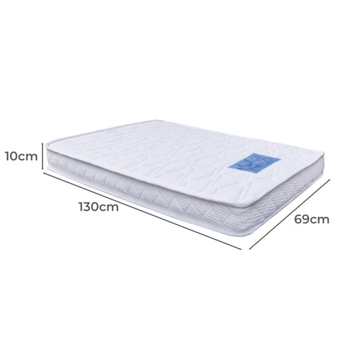 Sweet Pea Lucas Compact Cot with Pocket Spring Mattress
