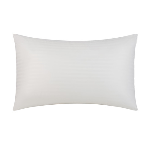 White Keeping House Cotton Sateen Everyday Pillow