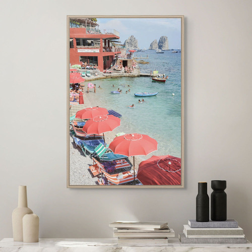 Coastal Capri Printed Wall Art