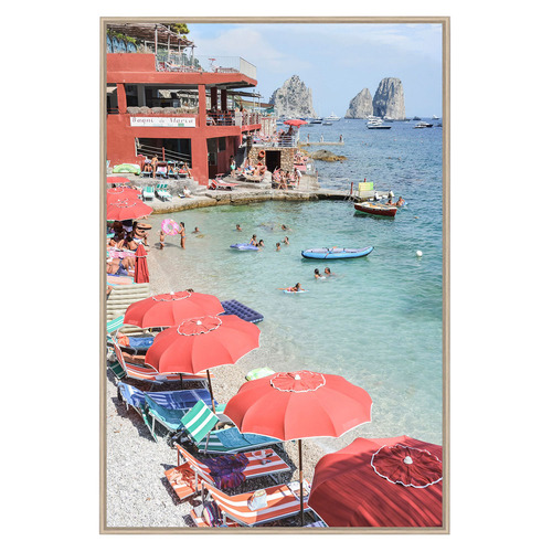Coastal Capri Printed Wall Art