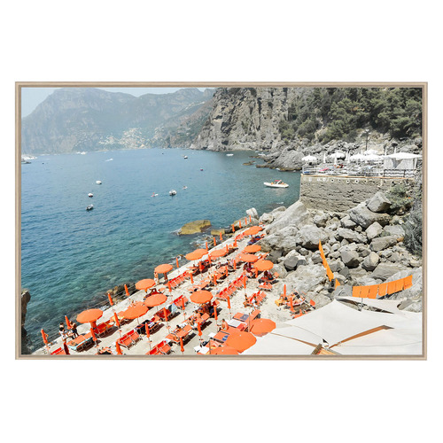 One Fire Beach Printed Wall Art