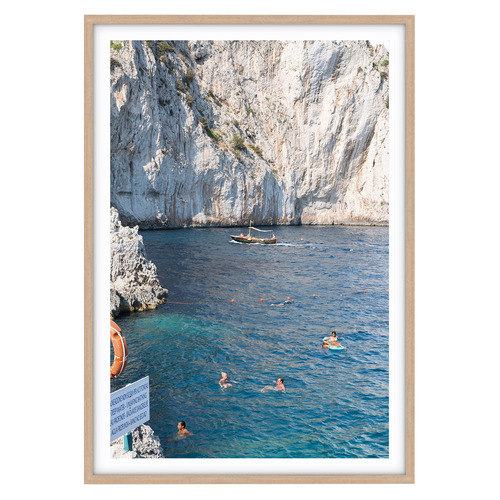 Azure Serenity Printed Wall Art