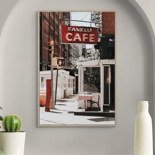 Downtown Diner Printed Wall Art