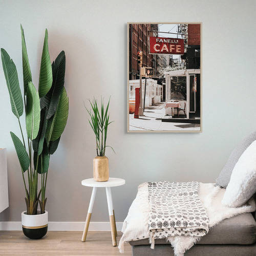 Downtown Diner Printed Wall Art