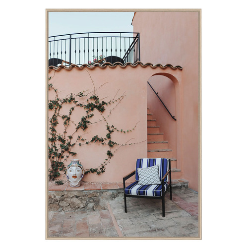 Peach Perfect Printed Wall Art