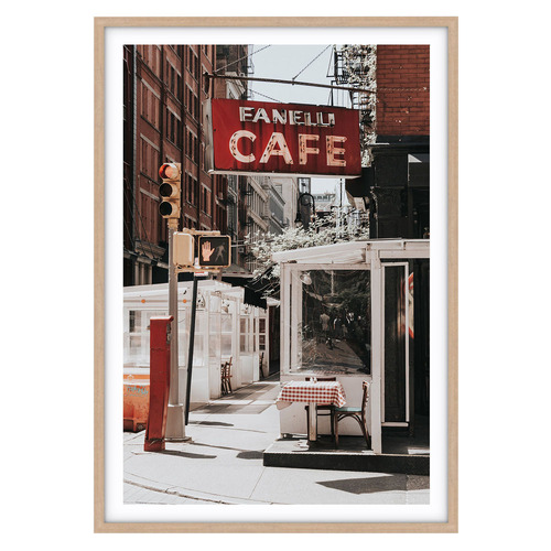 Downtown Diner Printed Wall Art