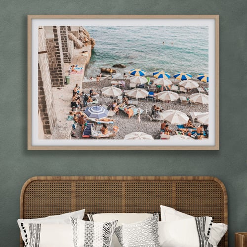 Retro Shores Printed Wall Art