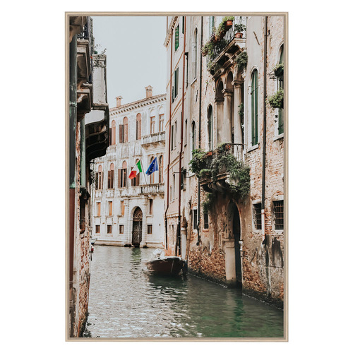 Canal Reflections Printed Wall Art
