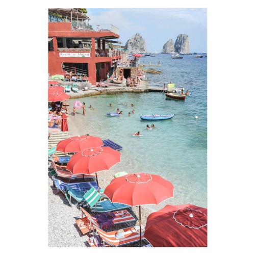Coastal Capri Printed Wall Art