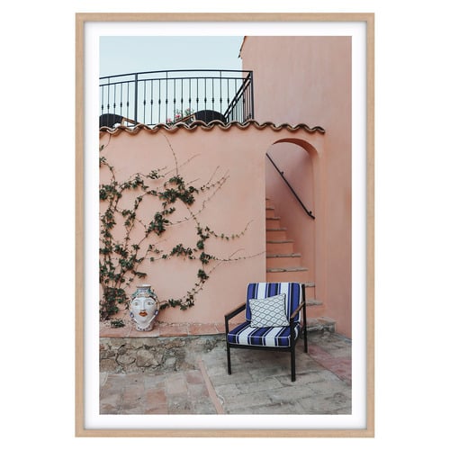 Peach Perfect Printed Wall Art