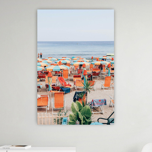 Orange Oasis Printed Wall Art