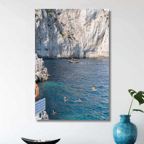 Azure Serenity Printed Wall Art