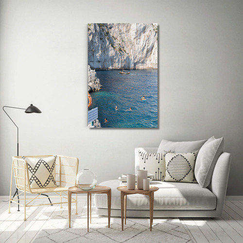 Azure Serenity Printed Wall Art