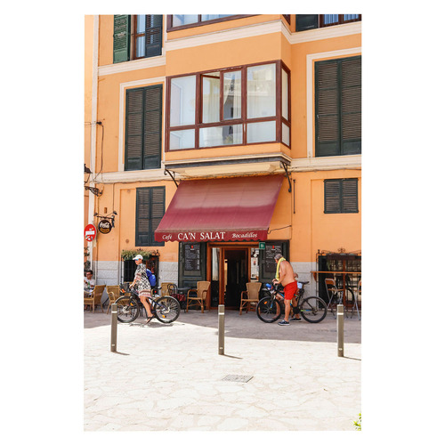 Cafe Break Printed Wall Art
