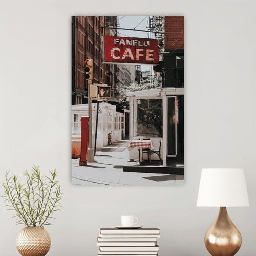 Downtown Diner Printed Wall Art
