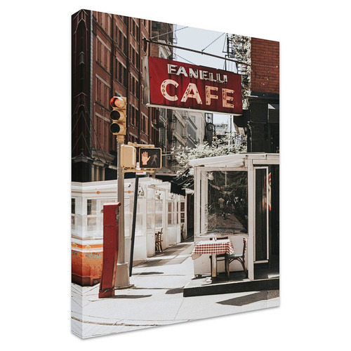 Downtown Diner Printed Wall Art