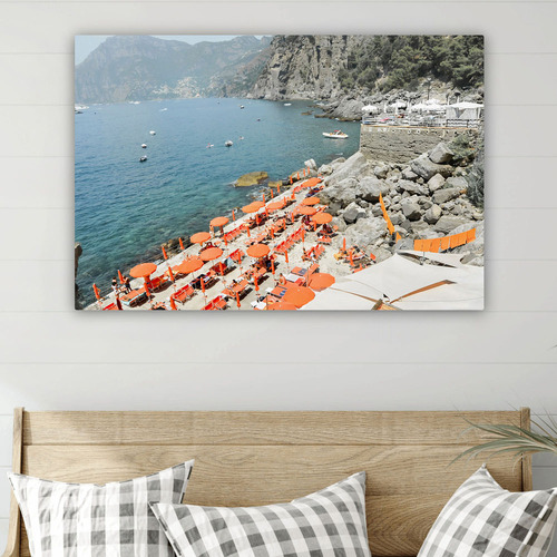 One Fire Beach Printed Wall Art