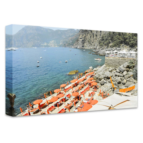 One Fire Beach Printed Wall Art