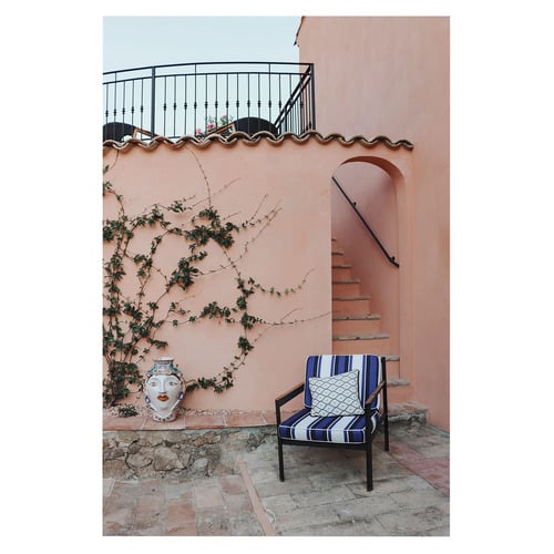 Peach Perfect Printed Wall Art