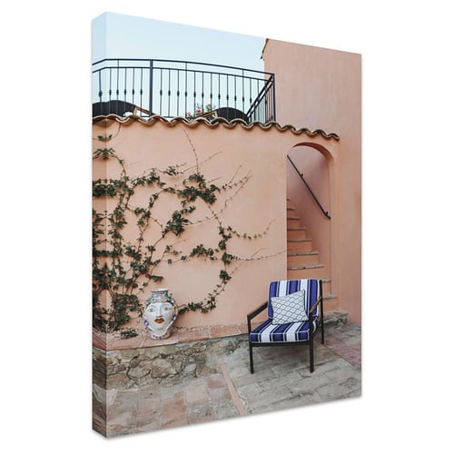 Peach Perfect Printed Wall Art