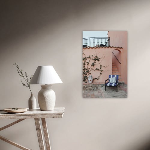 Peach Perfect Printed Wall Art