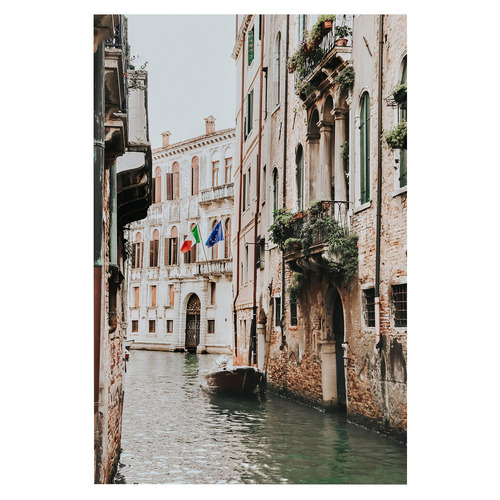 Canal Reflections Printed Wall Art