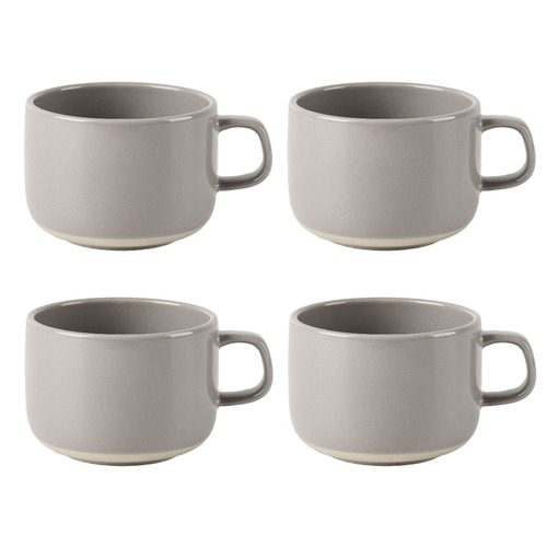 Taupe Lucie  200ml Stoneware Mugs