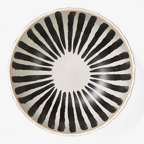 Kimmie Long Stripe 15cm Stoneware Noodle Bowl