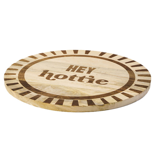 Buddie Hey Hottie Mango Wood Charcuterie Board