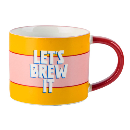 Sunnie Let's Brew It 300ml Stoneware Mug